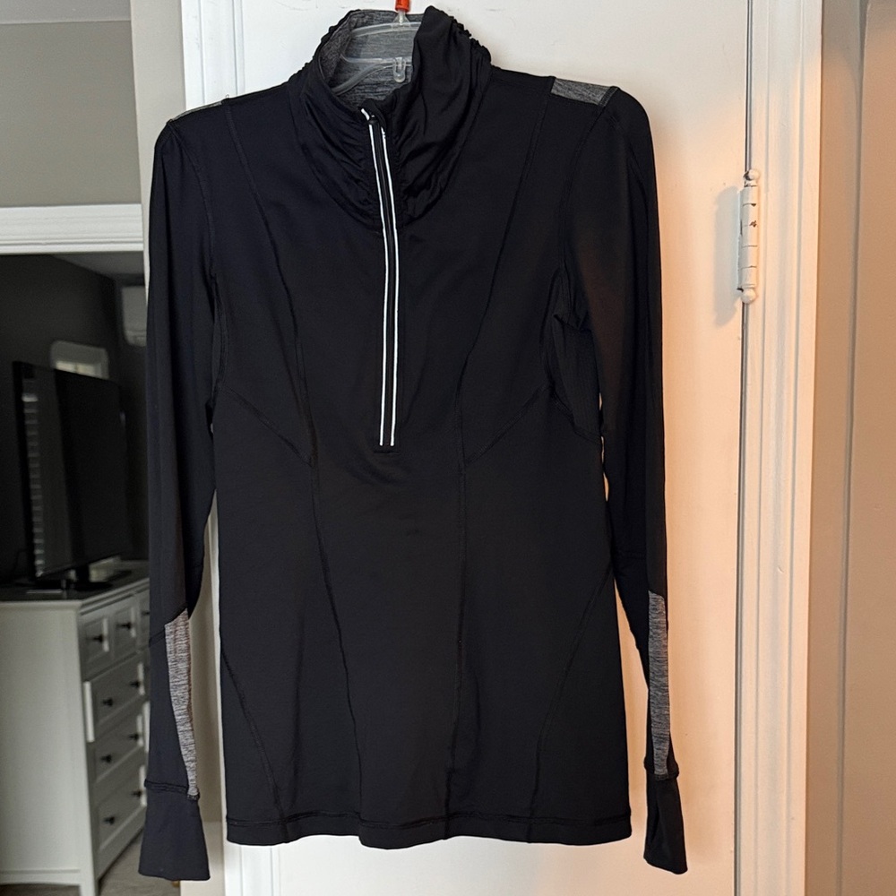 lululemon athletica Black Long Sleeve Zip Up